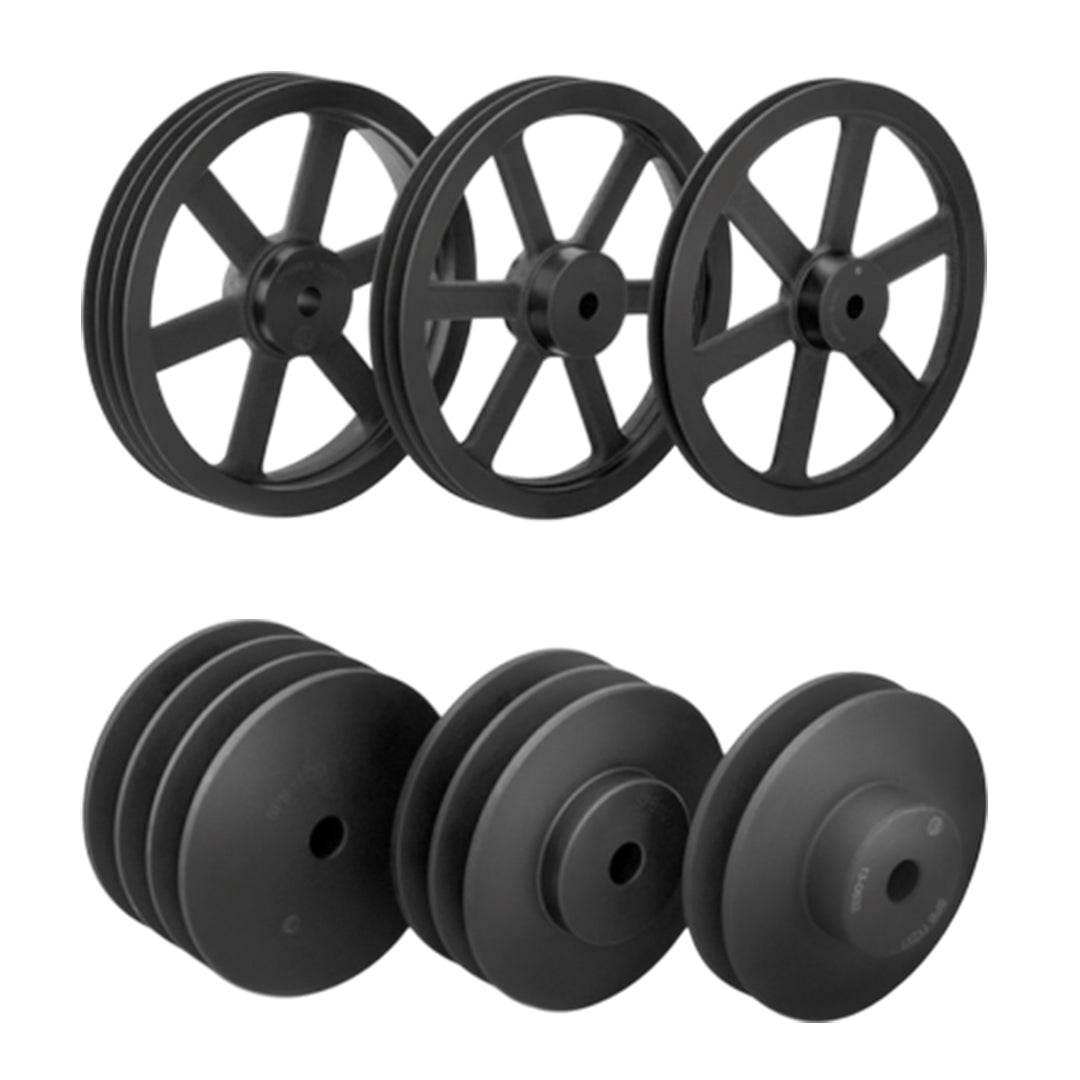 V pulley มูเล่ MEGADYNE V-belt pulleys with solid hub code SPC560-5