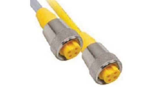 Turck Straight Female 4 way 7/8 in Circular to Unterminated Sensor Actuator Cable รหัส RKM 40-10M