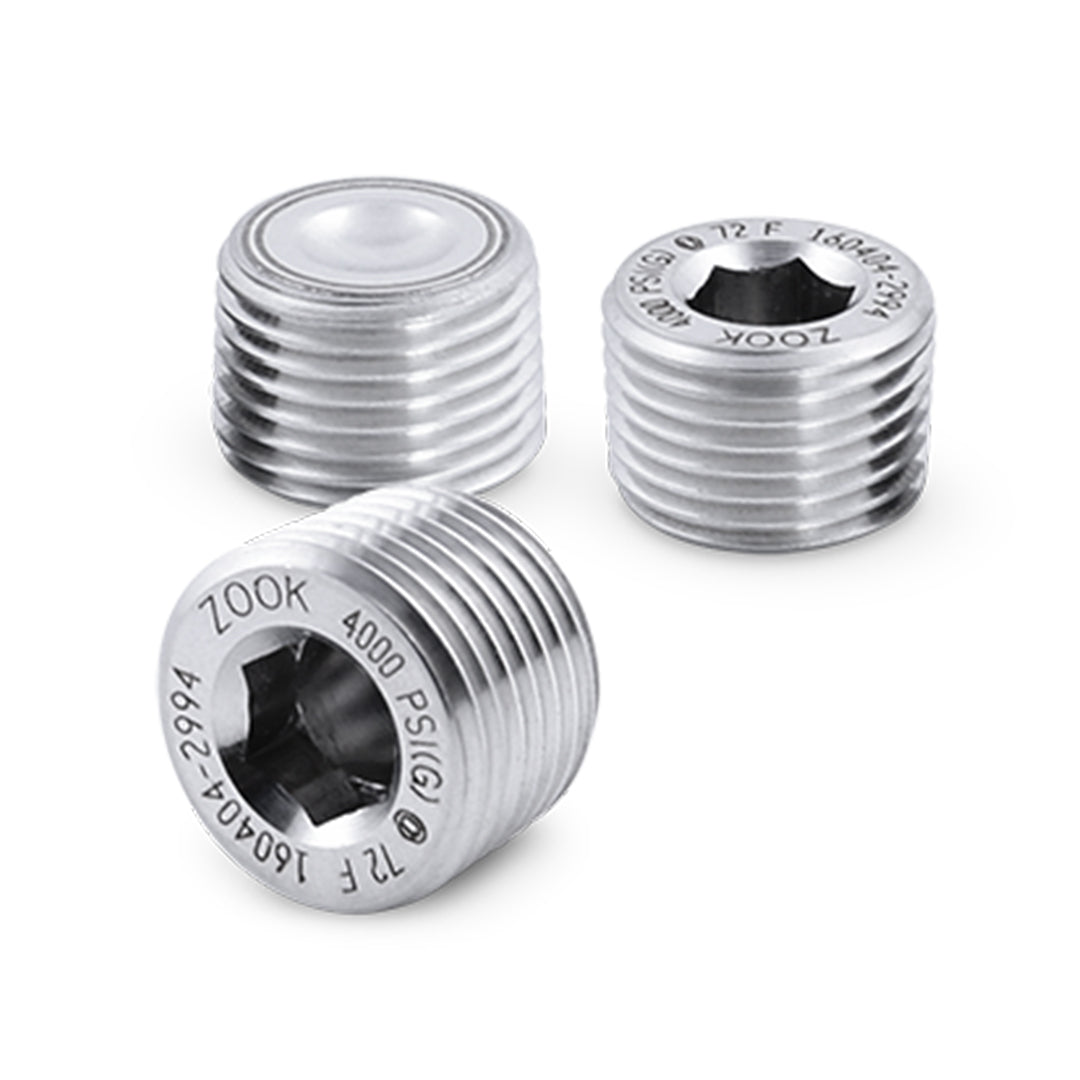 Rupture Disk แผ่นดิสก์ระบายแรงดัน ZOOK Burst Plugs WDHT-Series