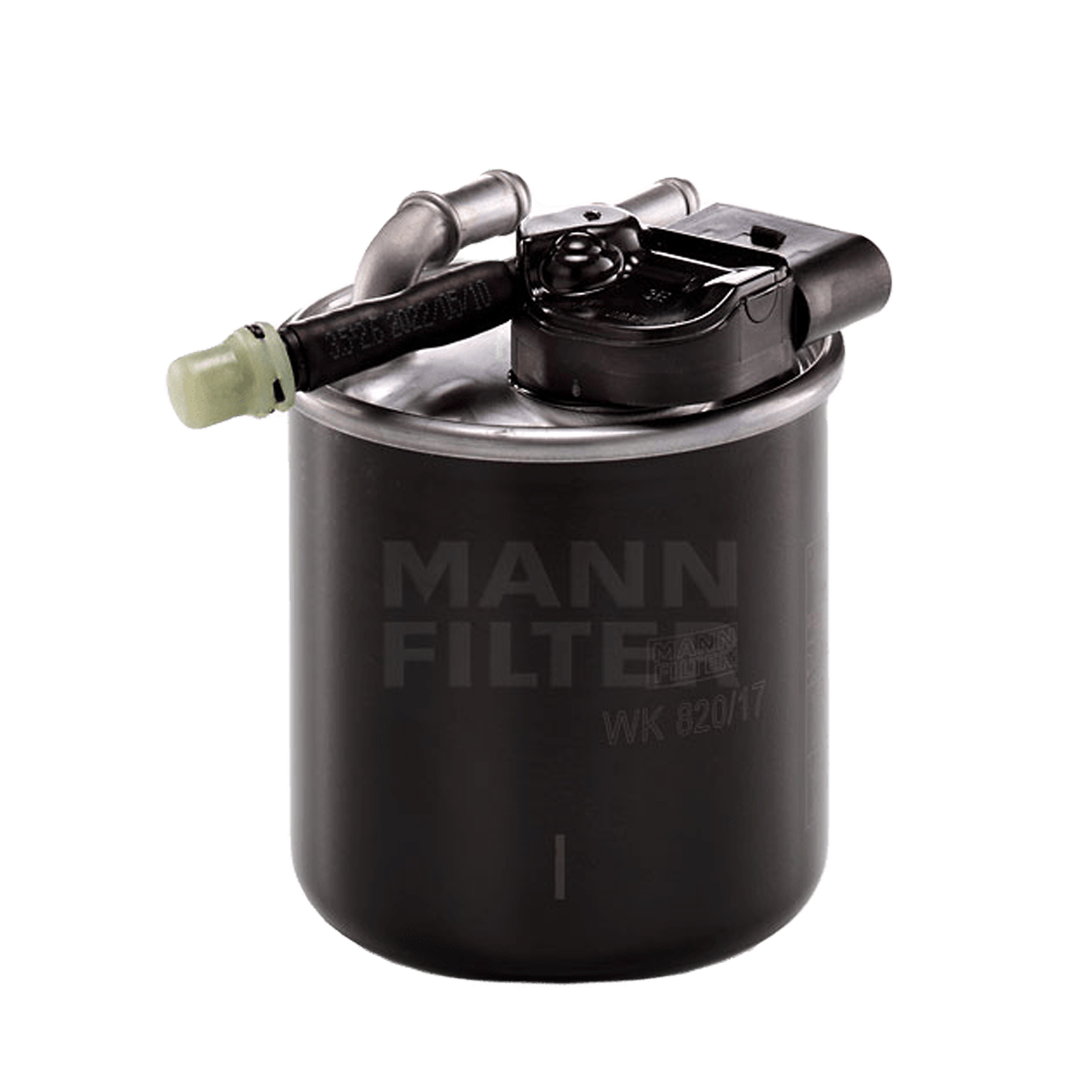 ไส้กรอง  Mann Filter กรองน้ำมันเชื้อเพลิง Fuel Filter WK 820/17