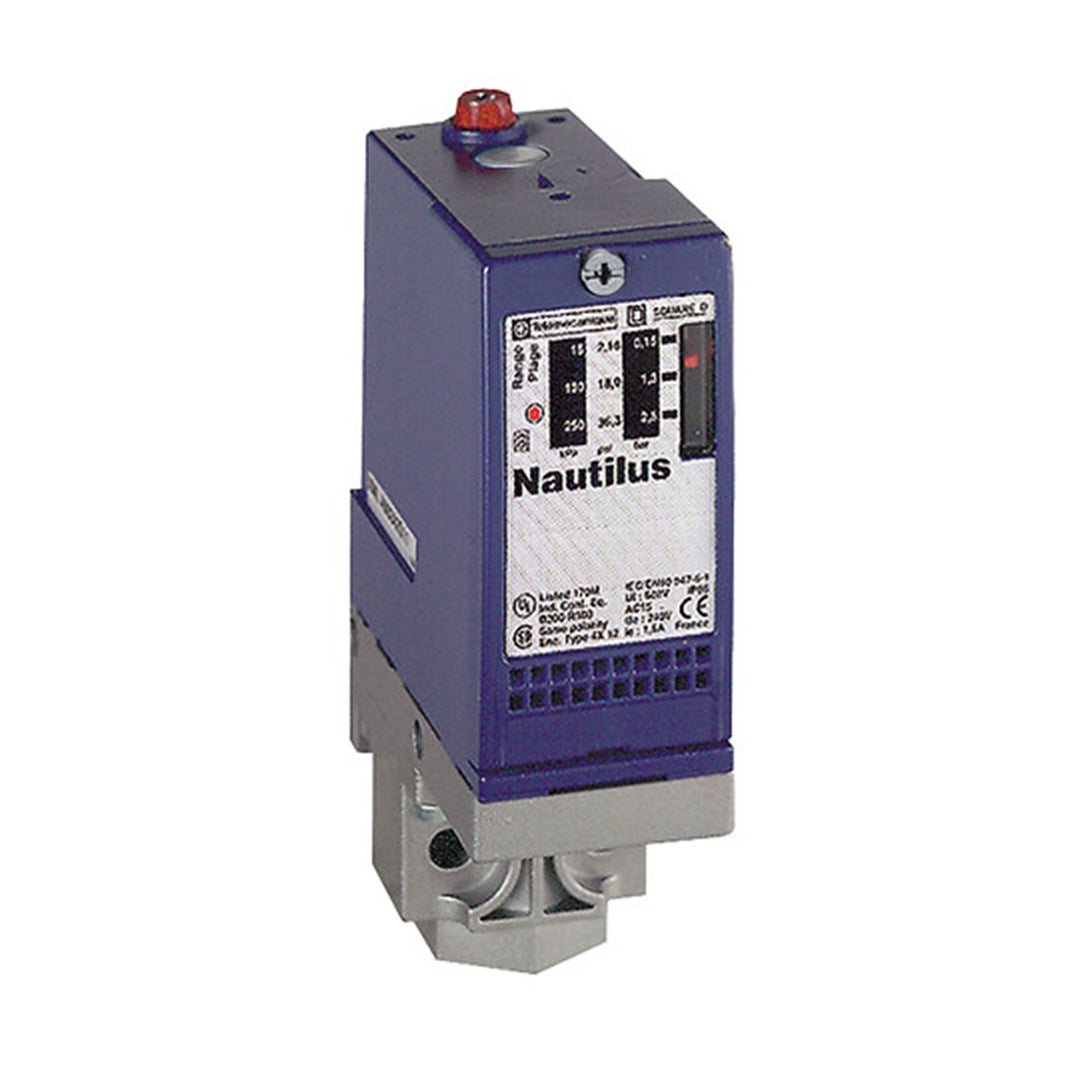 Pressure Sensor & Pressure Switch เซ็นเซอร์วัดความดัน Telemecanique Sensors code XMLA004C2S11