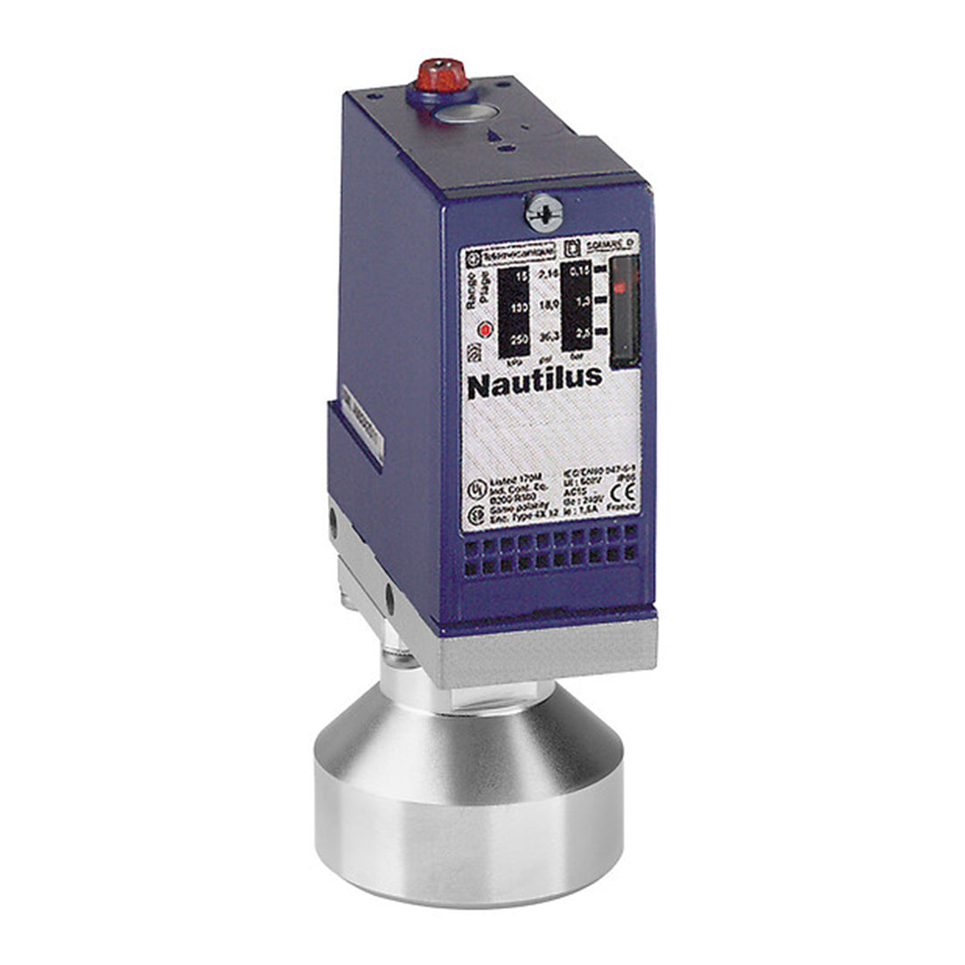 Pressure Sensor & Pressure Switch เซ็นเซอร์วัดความดัน Telemecanique Sensors code XMLA020P2S12
