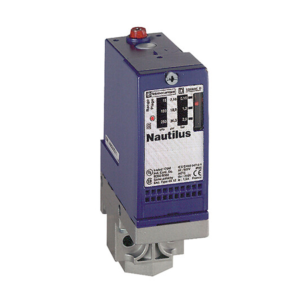 Pressure Sensor & Pressure Switch เซ็นเซอร์วัดความดัน Telemecanique Sensors code XMLA500D2S13