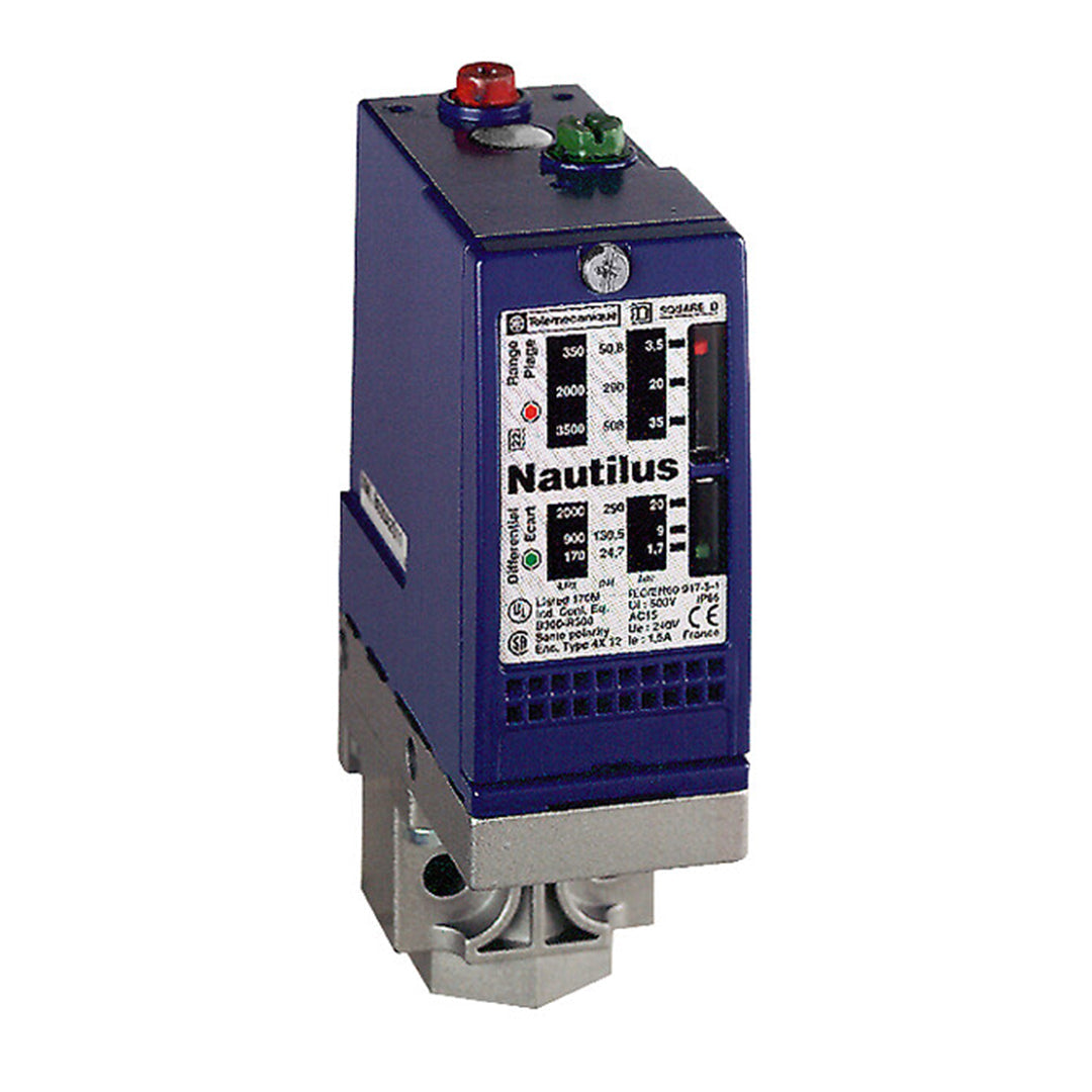 Pressure Sensor & Pressure Switch เซ็นเซอร์วัดความดัน Telemecanique Sensors code XMLB020A2S11