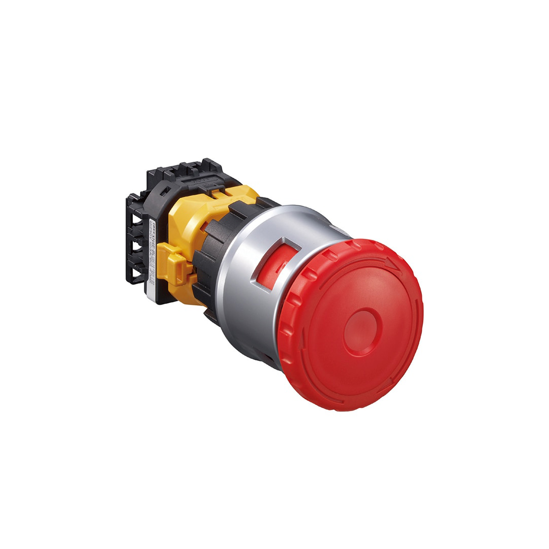 สวิตซ์หยุดฉุกเฉิน  Emergency Stop Switches IDEC XN 30mm Estop XN4E-BL404MFRH