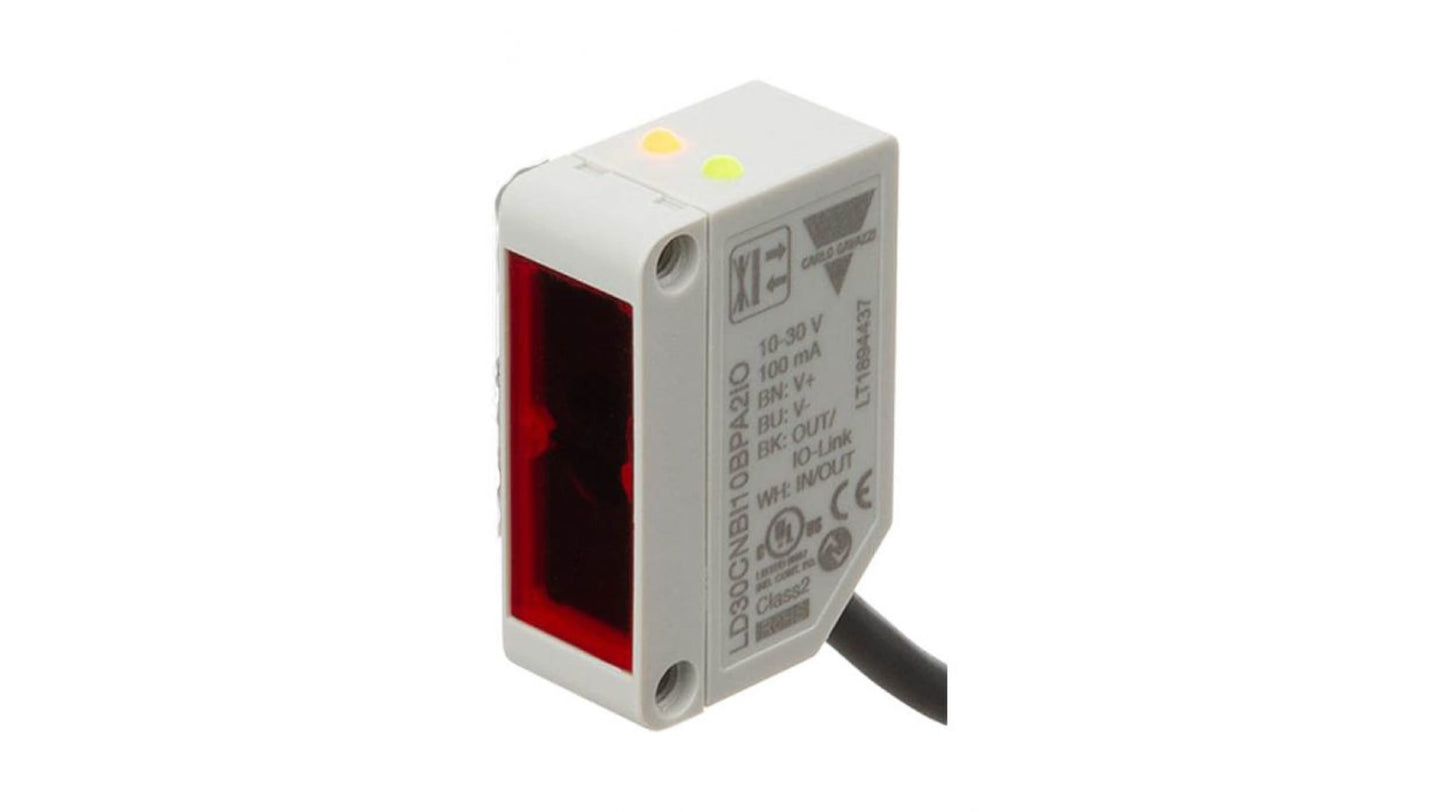 Carlo Gavazzi Diffuse Photoelectric Sensor Code LD30CNBI10BPA2IO