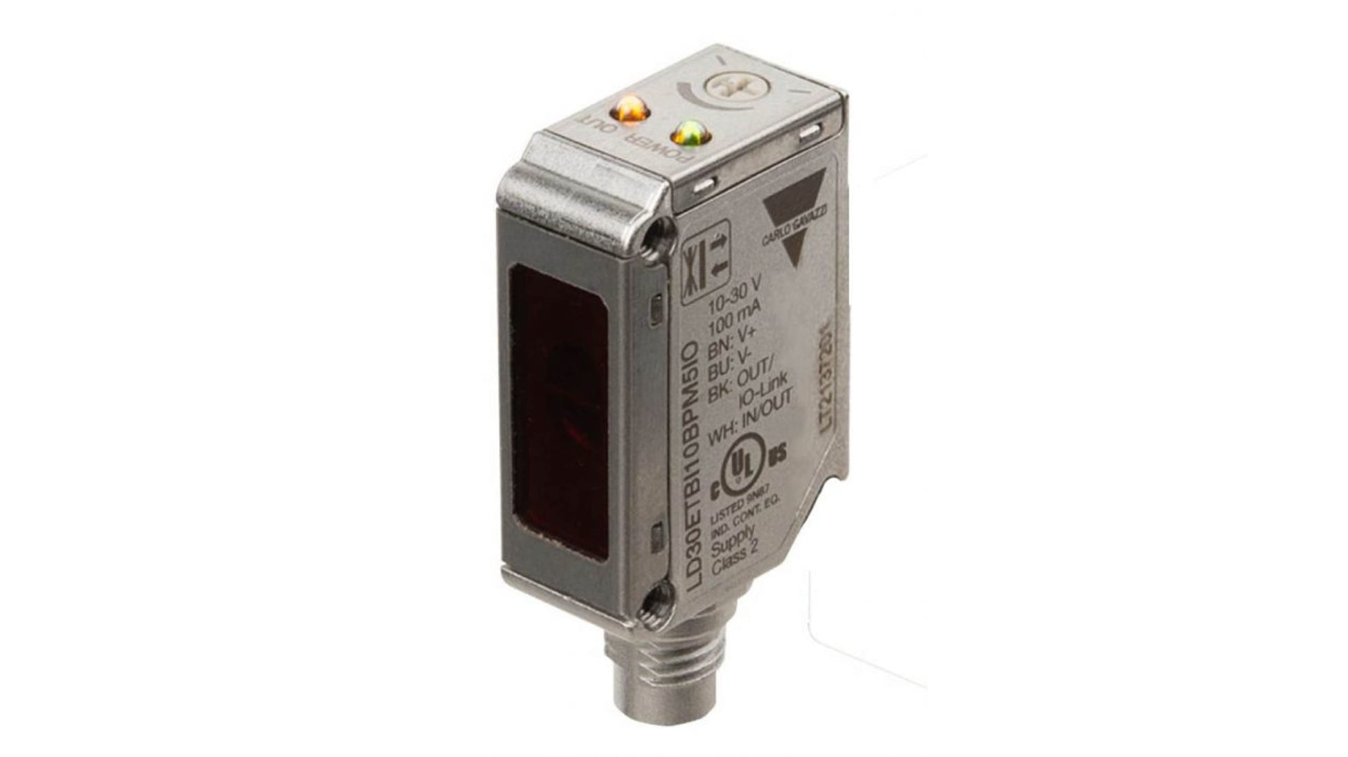 Carlo Gavazzi Diffuse Photoelectric Sensor Code LD30ETBI10BPM5IO