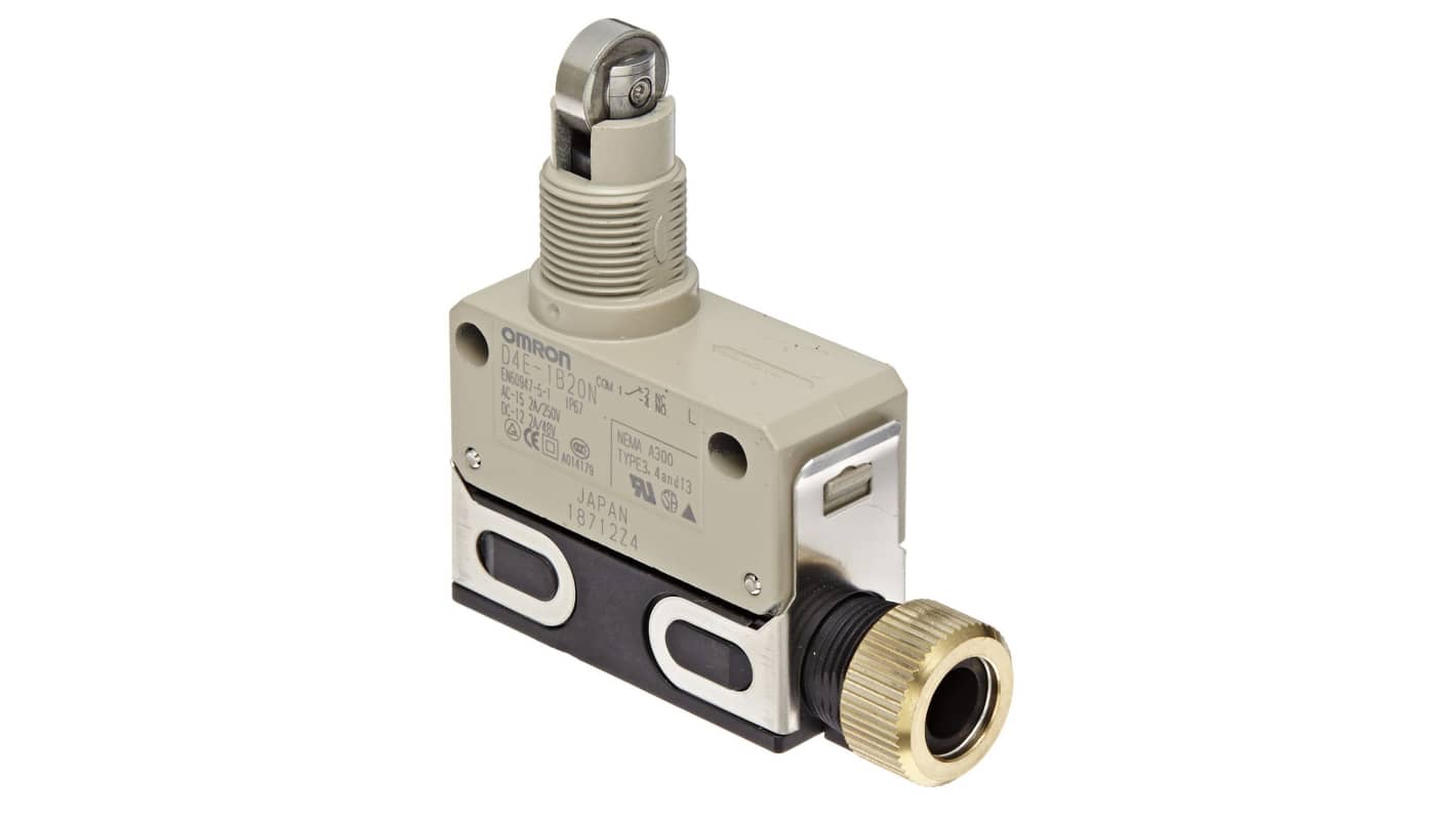 Omron limit switch D4E-1B20N