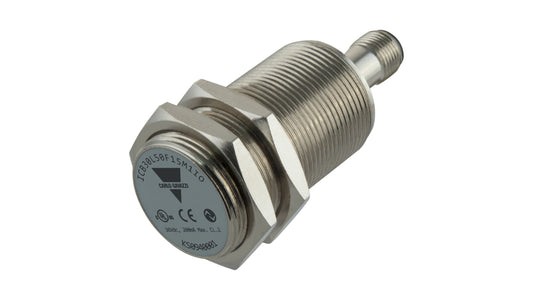 Carlo Gavazzi Inductive Barrel-Style Proximity Sensor Code ICB30L50F15M1IO