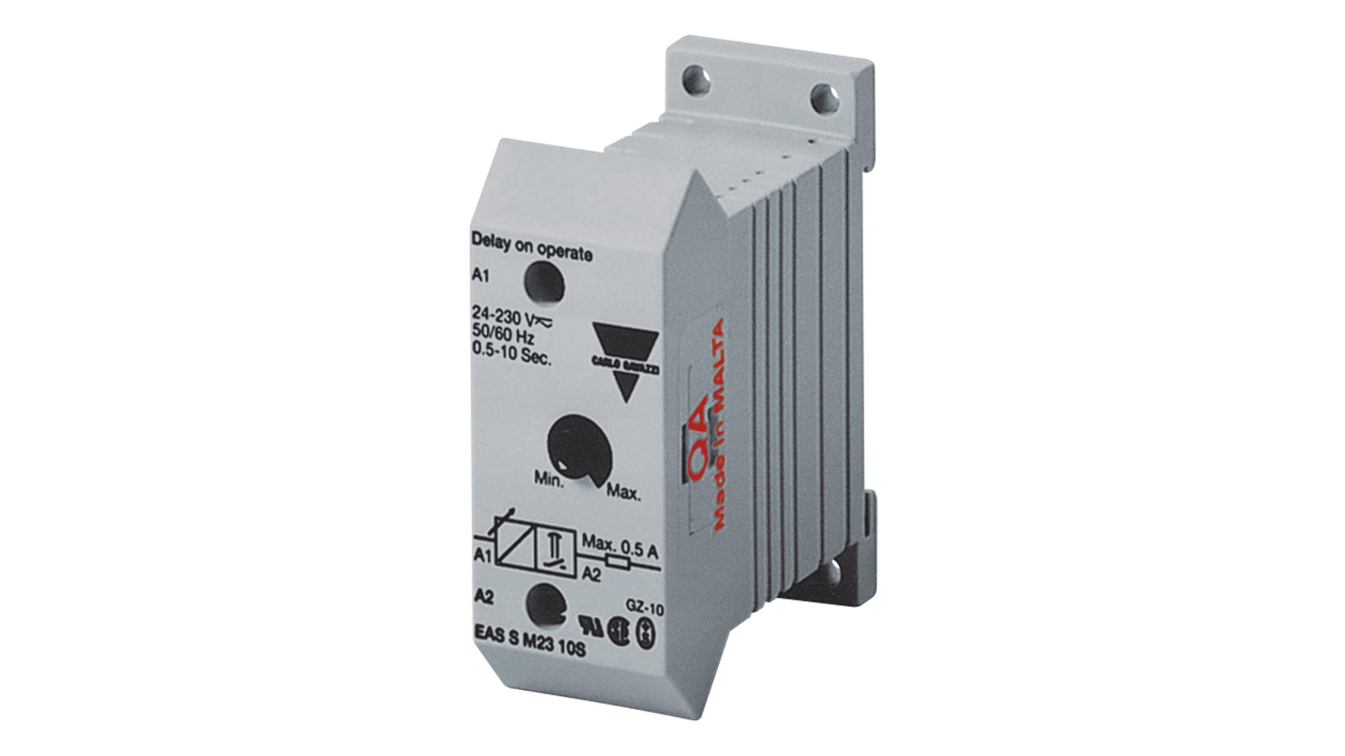 Carlo Gavazzi DIN Rail Mount Timer Relay Code EASSM231M