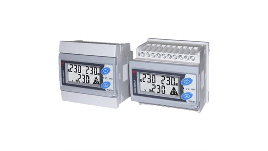 Carlo Gavazzi 3 Phase LCD Energy Meter Code EM21072DAV53HOSPFBD