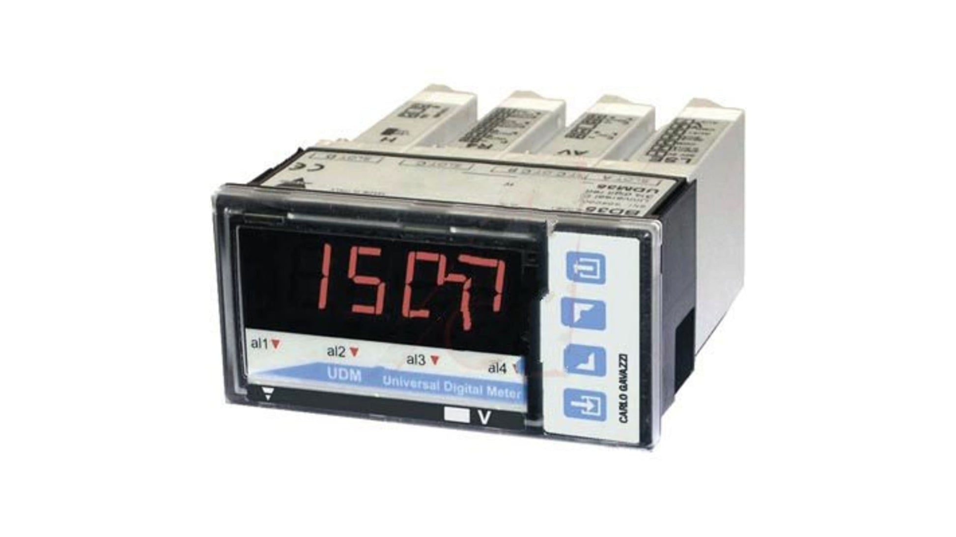 Carlo Gavazzi LED Indicator Digital Panel Multi-Function Meter for Display Facade Code BD35