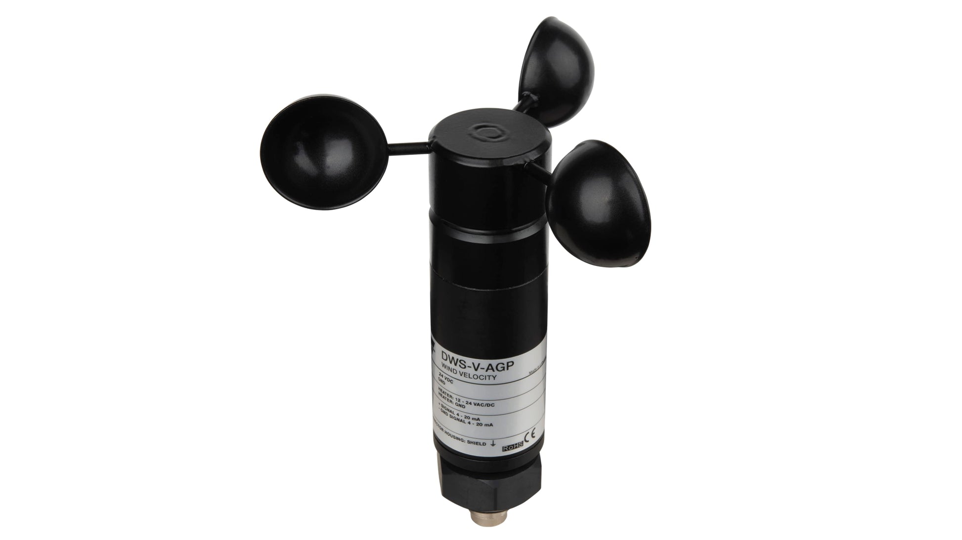 Carlo Gavazzi DWS Series Cup Anemometer Code DWS-V-AGP