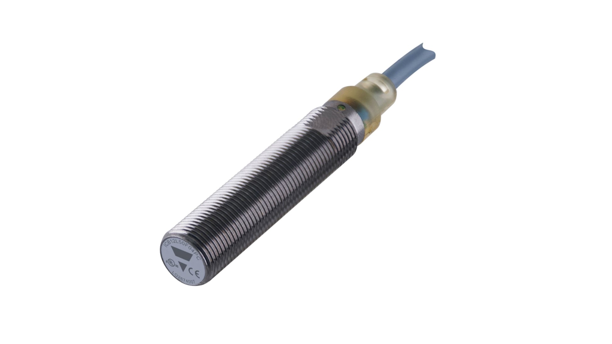 Carlo Gavazzi ICB12 Series Inductive Barrel-Style Inductive Proximity Sensor Code ICB12L50F02PO