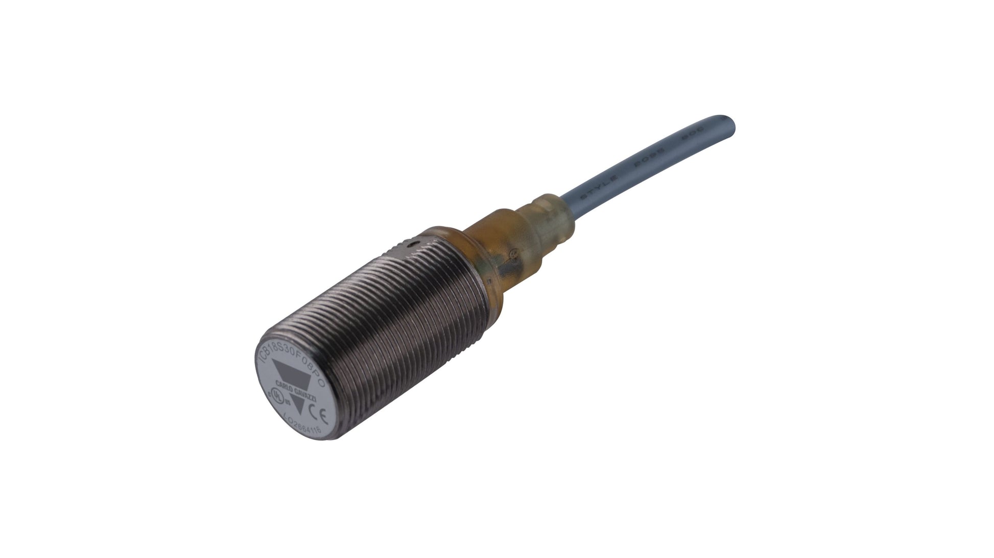 Carlo Gavazzi ICB18 Series Inductive Barrel-Style Inductive Proximity Sensor Code ICB18S30F08PO