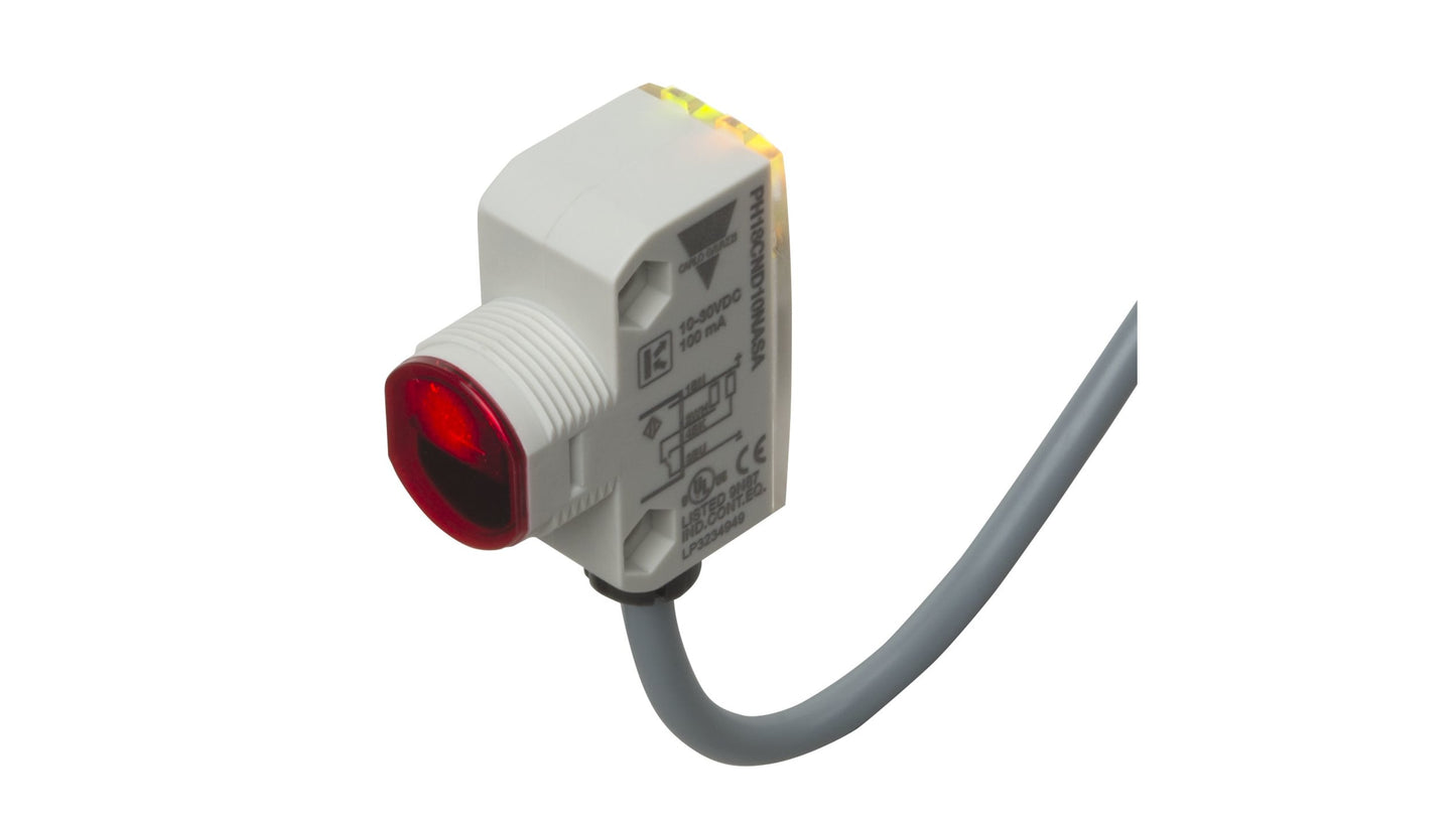 Carlo Gavazzi Diffuse Reflective Photoelectric Sensor Code PH18CNB20PASA