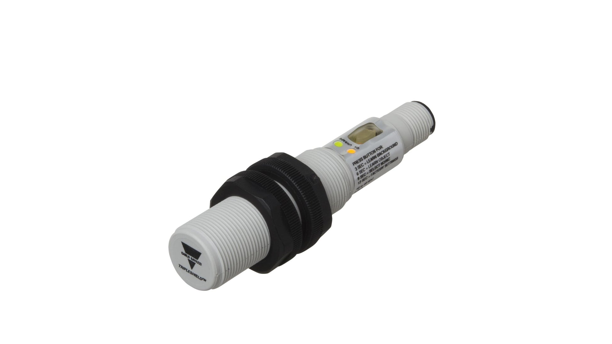 Carlo Gavazzi CA18CLL Series Capacitive Barrel-Style Proximity Sensor Code CA18CLL12BPM1