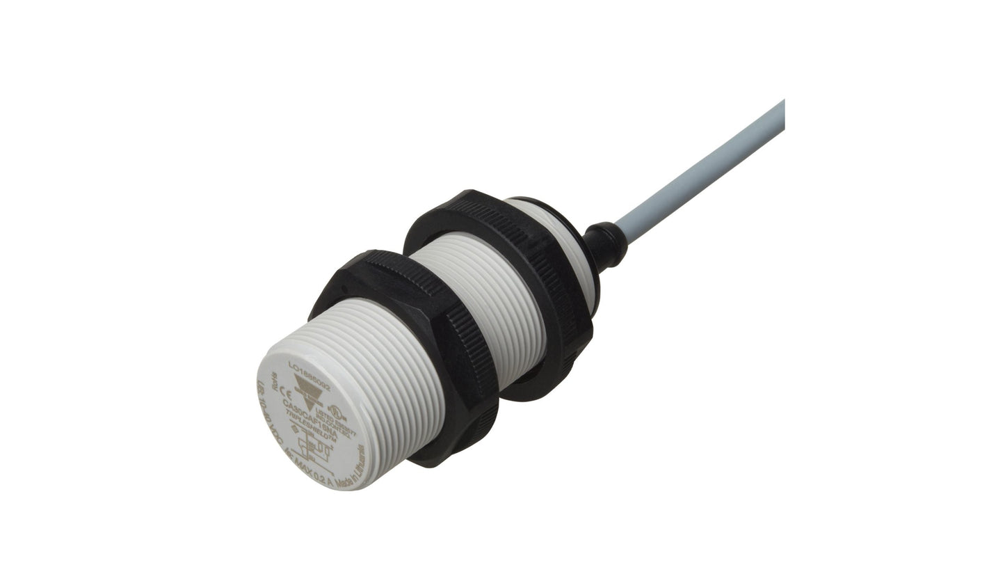 Carlo Gavazzi CA30CAF Series Capacitive Barrel-Style Proximity Sensor Code CA30CAF16PA