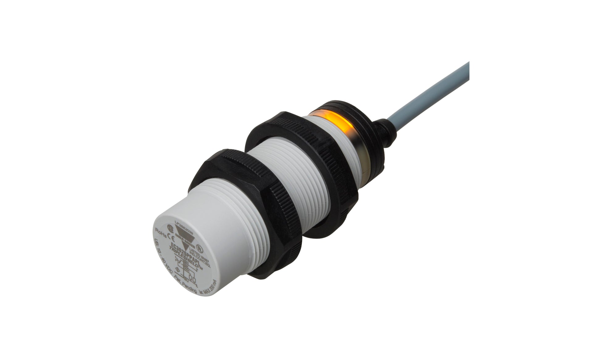 Carlo Gavazzi CA30CLN Series Capacitive Barrel-Style Proximity Sensor Code CA30CLN25BP