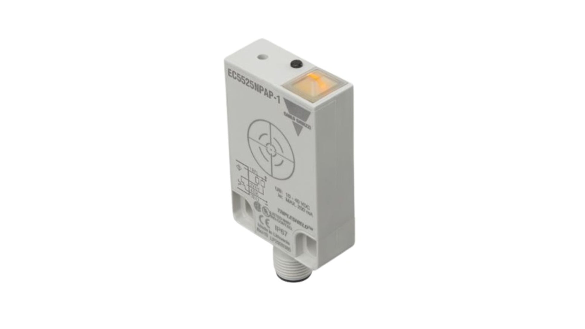 Carlo Gavazzi EC5525 Series Capacitive Block-Style Proximity Sensor Code EC5525NPAP-1