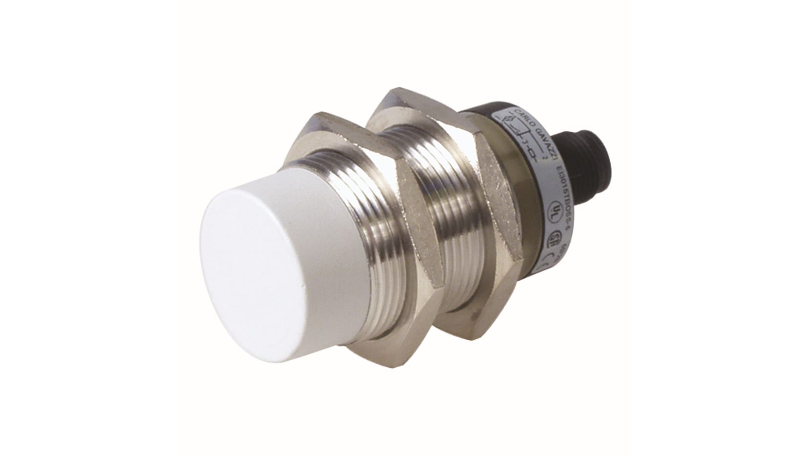 Carlo Gavazzi EI30 Series Inductive Barrel-Style Inductive Proximity Sensor Code EI3015TBOSS-6