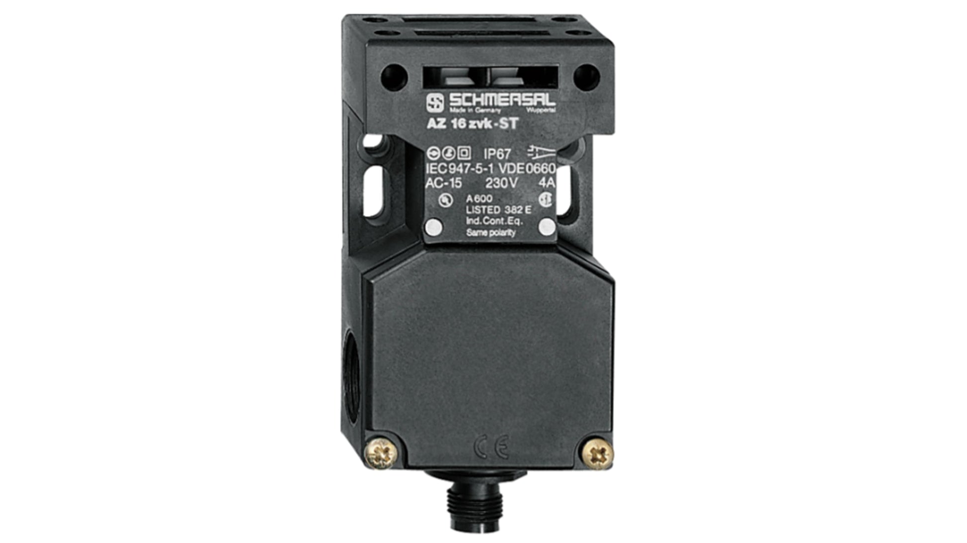 Schmersal AZ 16 Safety Interlock Switch รหัส AZ 16-12ZVK-ST