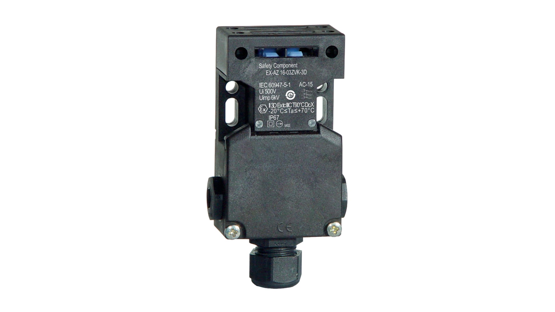 Schmersal EX-AZ 16 Series Non-Contact Safety Switch รหัส EX-AZ 16-03ZVK-3D