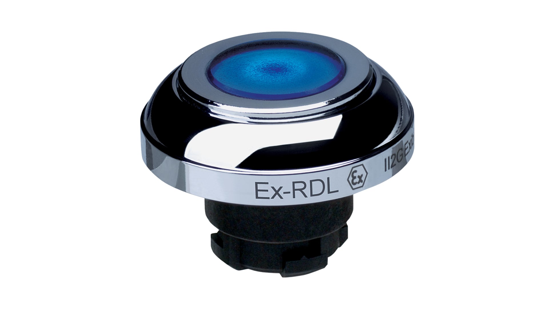 Schmersal EX-RDL Series Blue Illuminated Momentary Push Button Head รหัส EX-RDLBL