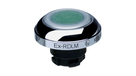 Schmersal EX-RDL Series Green Illuminated Momentary Push Button Head รหัส EX-RDLMGN