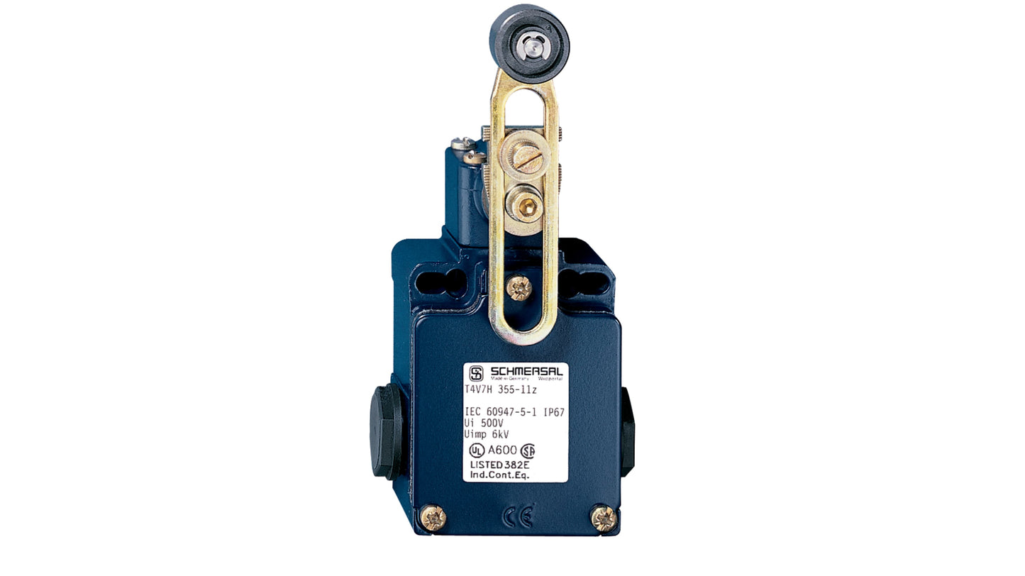 Schmersal EX-T Series Roller Lever Safety Interlock Switch รหัส EX-T4V7H 355-11Z-3G/D