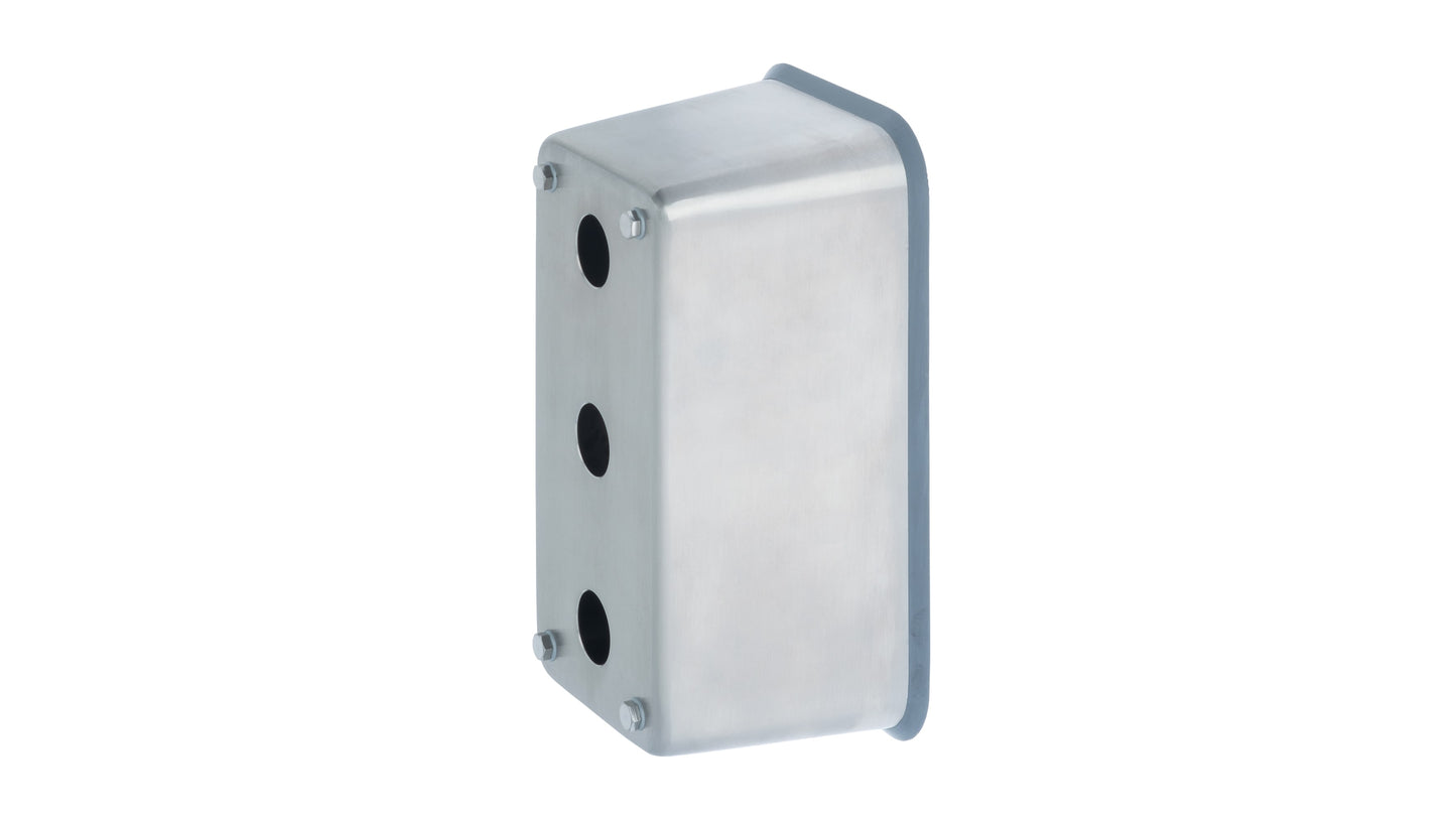 Schmersal Light Grey EX-EBG Enclosure - 3 Hole 22.3mm Diameter รหัส EX-EBG633.O