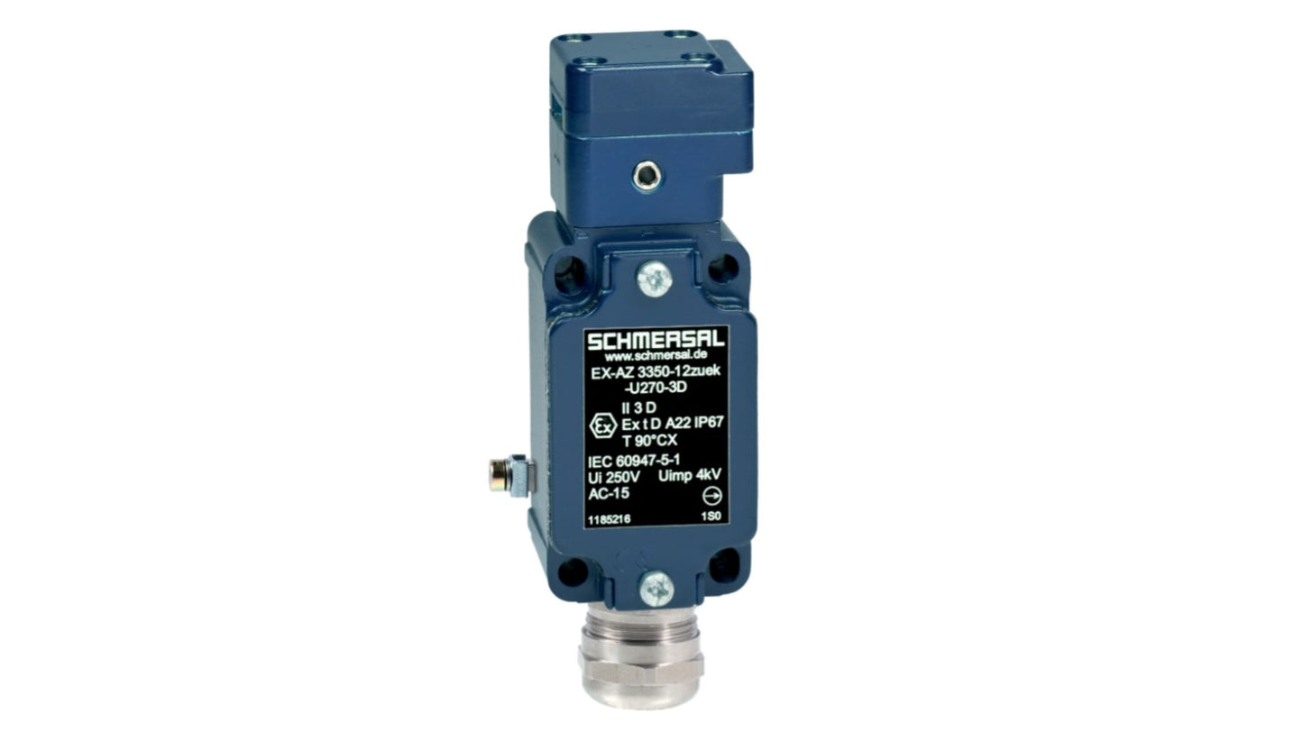 Schmersal IECEx EX-AZ 3350 Safety Interlock Switch รหัส EX-AZ 3350-12ZUEK-3D