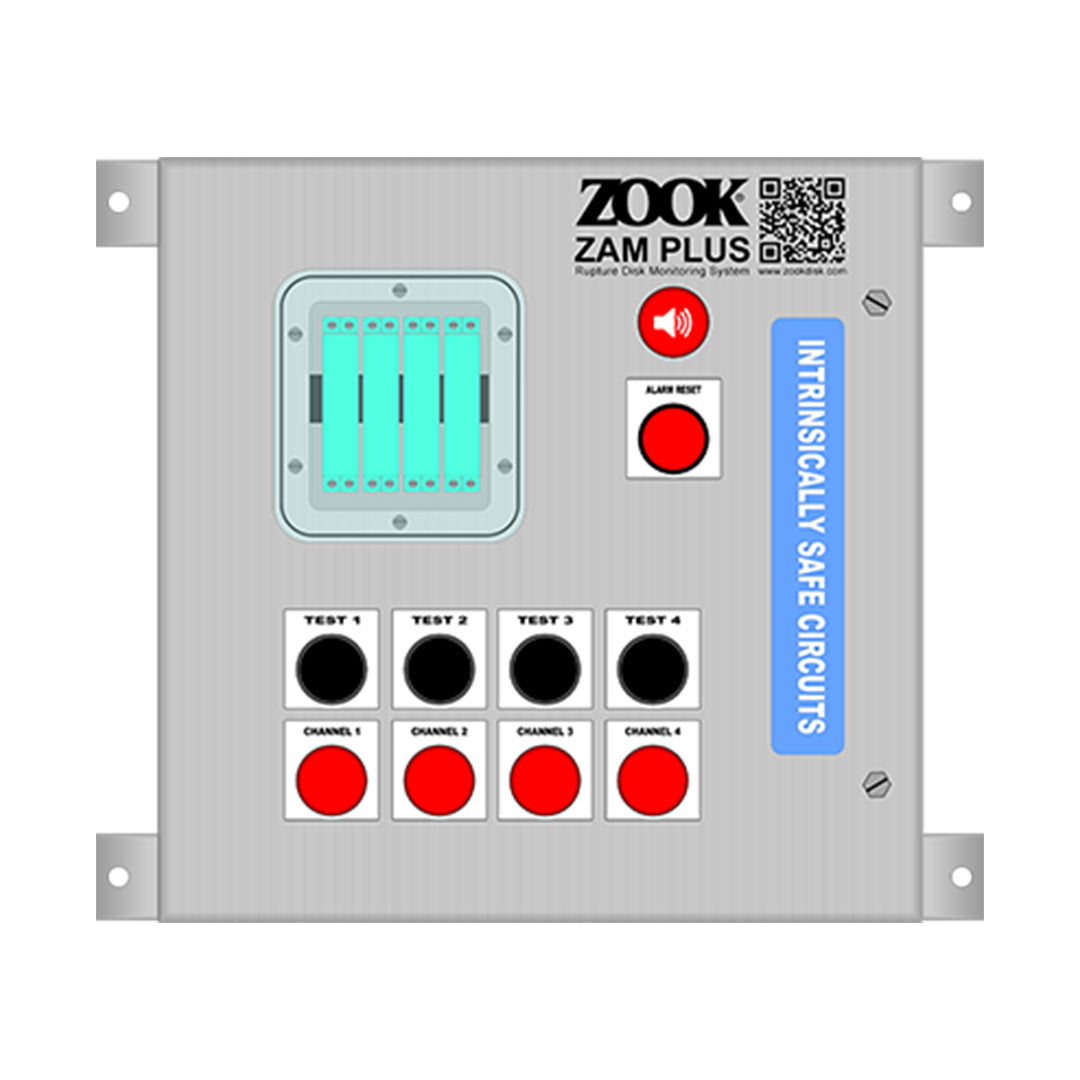 Burst Panel Indicator Rupture Disk แผ่นดิสก์ระบายแรงดัน ZOOK Burst Sensors & Indicators ZAM ...