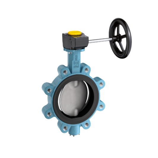 EBRO Butterfly Valve Wafer Type Z014-A GGG-40 Cast Iron 450 DN 18 นิ้ว 16 บาร์