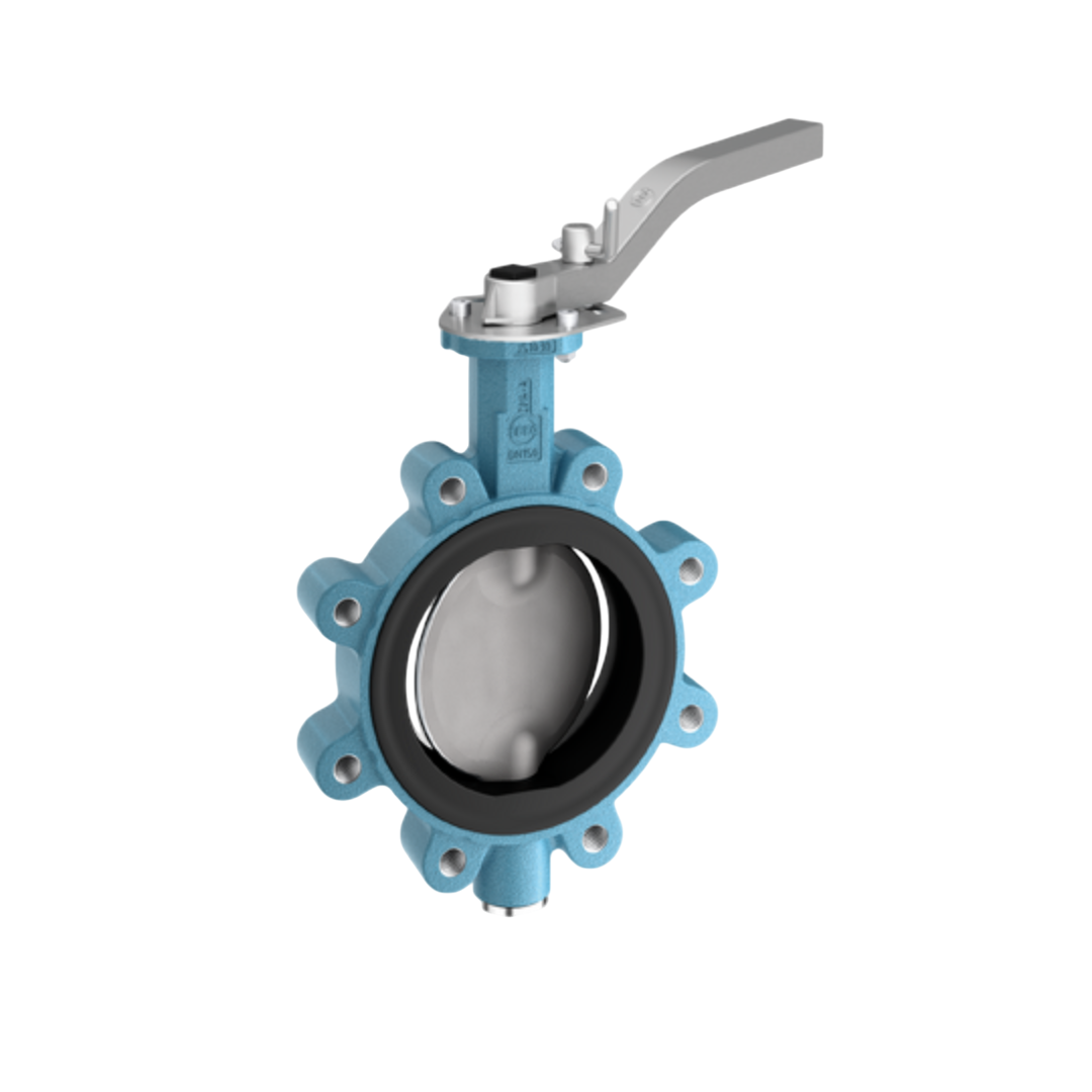 EBRO Butterfly Valve Wafer Type Z014-B GGG-40 Cast Iron 300 DN 12 นิ้ว 19.2 บาร์