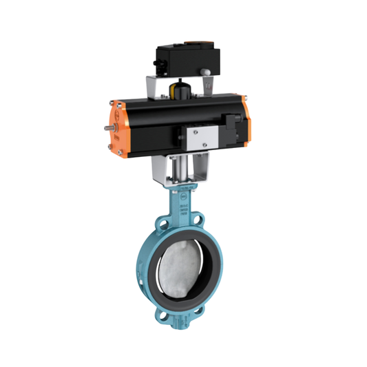 EBRO Butterfly Valve Wafer Type Z611-C GJS-400-18U-LT Cast Iron 250 DN 10 นิ้ว 16 บาร์