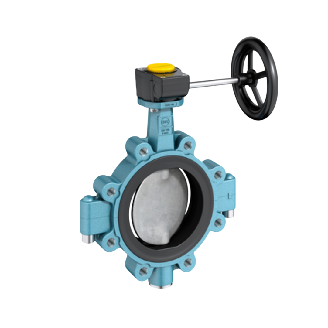 EBRO Butterfly Valve Wafer Type Z614-A EN-JS1031 Cast Iron 250 DN 10 นิ้ว 10 บาร์