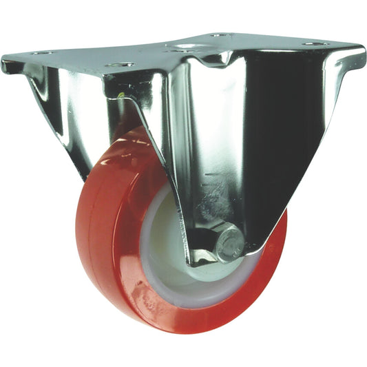 SS FIXED PLATE 100mm POLYURETHANETYRE รหัส ATL9457401M