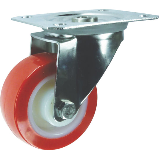 SS SWIVEL PLATE 200mmPOLYURETHANE TYRE รหัส ATL9457401W