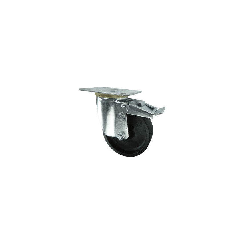 HT BRAKED SWIVEL PLATE 100mmTHERMOPLASTIC รหัส ATL9457430K