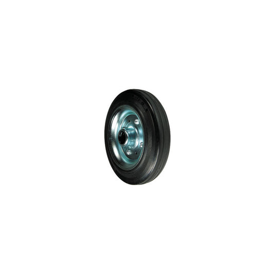 RUBBER TYRE PRESSED STEELCTR 200mm-25mmB WHEEL รหัส ATL9458244K