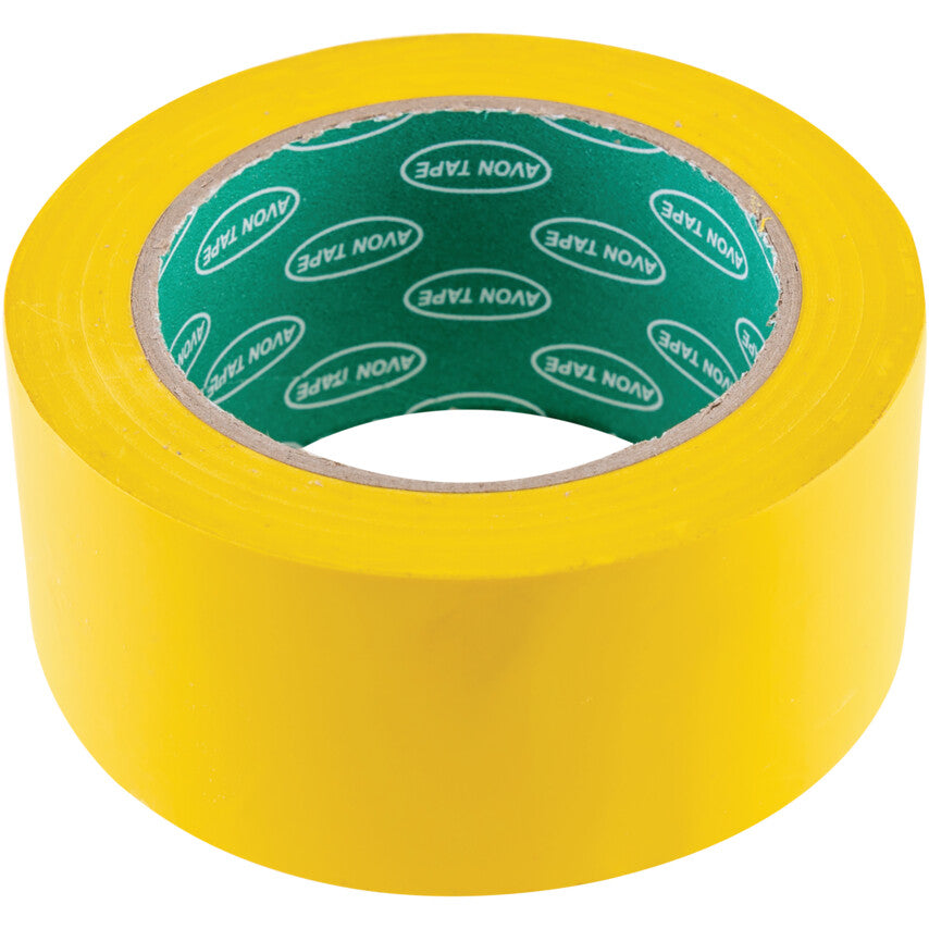50mm x 33m YELLOW HAZARD MARKINGTAPE