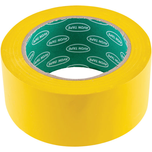 50mm x 33m YELLOW HAZARD MARKINGTAPE