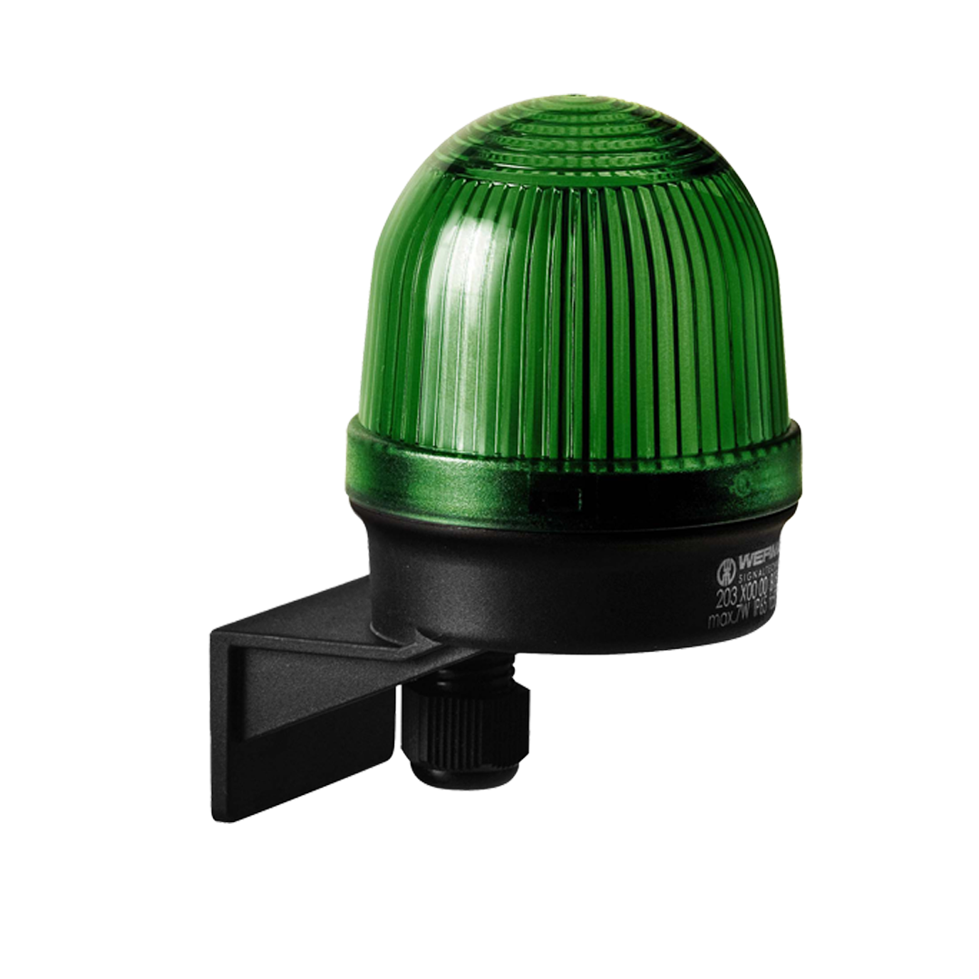 Signal and traffic lights WERMA รุ่น EvoSIGNAL Mini-Midi-Maxi Signal Beacons Permanent Beacon WM 12-230VAC/DC GN 203.200.00 ไฟสัญญาณ