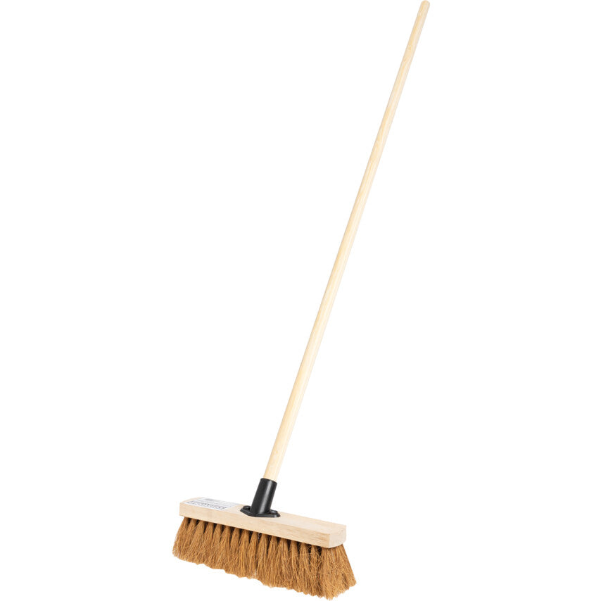 12" SOFT COCO BROOM WITH48" WOODEN HANDLE รหัส COT9071260K