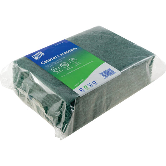 9"x6" CATERERS GREEN SCOURERS (PK-10) รหัส COT9072400K