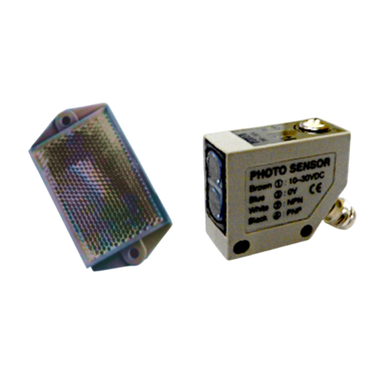 Photoelectric Sensors FOTEK PG-2MXP Mirror Reflex Type-M8 Connector Type 