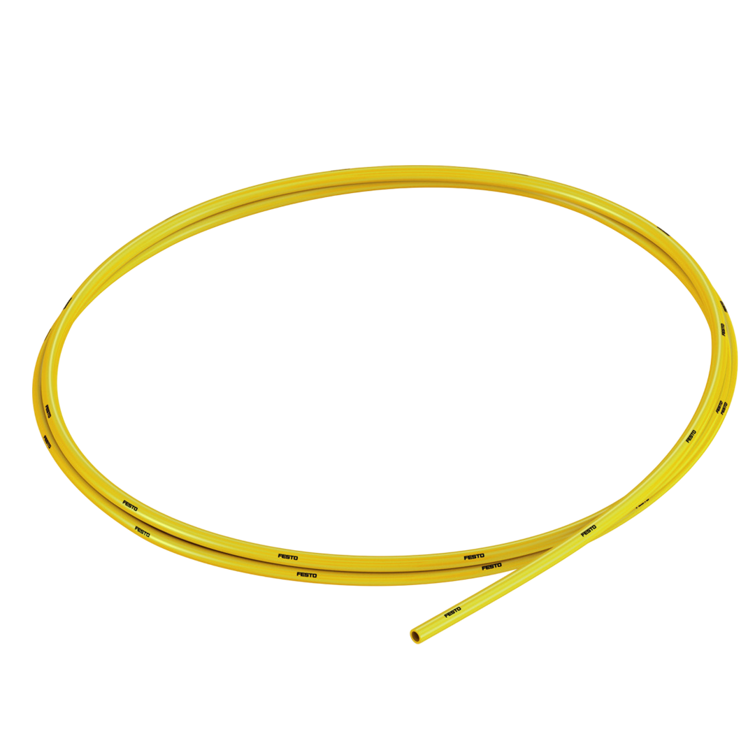 Pneumatic tubing FESTO รุ่น PUN-H-6X1-GE รหัส 558300 สายสีเหลือง