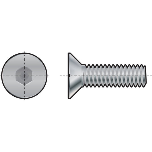 M20x40  SKT C/SUNK HEAD SCREW(GR-10.9) รหัส QFT6042137Y