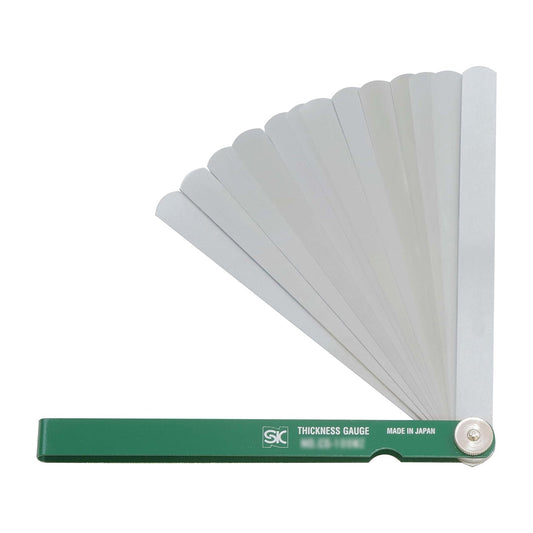 เกจวัดความหนา ฟิลเลอร์เกจแบบยาว 100 มม. 13 ใบ NIIGATA SEIKI SK,CS-100MX-GR
